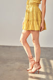 Tiered Ruffle Mini Skort