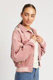 Bomber Jacket With Collar