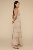 Soft Petal Maxi Dress