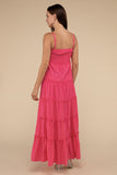 Soft Petal Maxi Dress